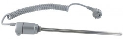 HOPA - Topná tyč PATRONA s termostatem - Barva topné tyče  - Chrom - matný, Výkon topné tyče - 1200 W (RADPST462)