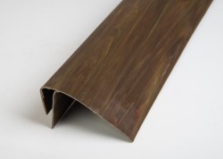 HOPA - Ukončovací profil - F - Barva - Tmavé dřevo (DA10504)