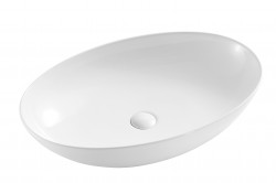 HOPA - Umyvadlo ELLISSE 66 × 43 × 14,5  - na desku (OLKLT3257)