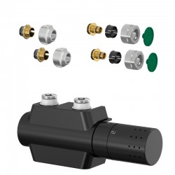 HOPA - UNI-SADA, universální středový ventil - Barva - Černá (RDUNISADAB)