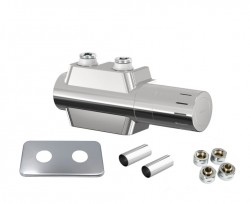 HOPA - UNI-SADA, universální středový ventil s mosaznou rozetou - Barva - Chrom (RDUNISADARMC)