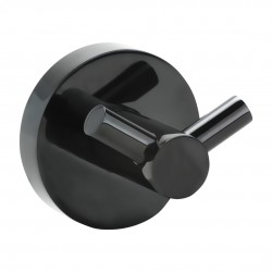 HOPA - Věšáček dvojitý, 55×55×50 mm - Barva - Hematit (KDBE159106032)