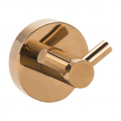 HOPA - Věšáček dvojitý, 55×55×50 mm - Barva - Růžové zlato lesklá (KDBE158106032)