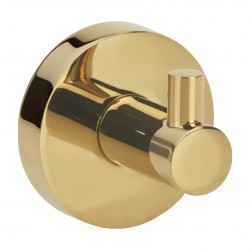 HOPA - Věšáček jednoduchý, 55×55×50 mm - Barva - Zlatá lesklá (KDBE161106020)