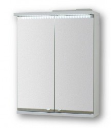 HOPA - Vrchní zrcadlová skříňka NICE s LED osvětlením - Rozměr A - 50 cm, Rozměr B - 15 cm, Rozměr C - 64 cm (OLNNIC50)