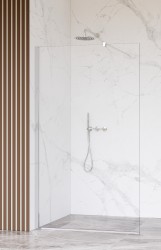 HOPA - Walk-in sprchový kout LAGOS CHROM CLASSIC 195  - Barva rámu - Chrom/Leštěný hliník (ALU), Rozměr A - 130 (BCLAGO13CC)