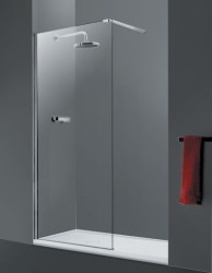 HOPA - Walk-in sprchový kout LAGOS CHROM CLASSIC 195  - Barva rámu - Chrom/Leštěný hliník (ALU), Rozměr A - 130 (BCLAGO13CC)