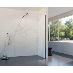 HOPA - Walk-in sprchový kout LAGOS CLASSIC 195 - Barva rámu - Grafit, Rozměr A - 80 (BCLAGO80GCN)