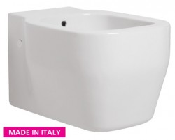 HOPA - Závěsný bidet GLAZE 52 × 36 cm - Sada pro zavěšení bidetu - Bez upevňovací sady (KEAZGLBI)