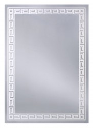 HOPA - Zrcadlo bez osvětlení Tuffé - Rozměr A - 50 cm, Rozměr C - 70 cm (OLNZTUF)