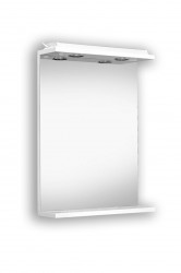 HOPA - Zrcadlo LU-45, 55 - Rozměr A - 45, Rozměr B - 13, Rozměr C - 60 (OLNLU45)