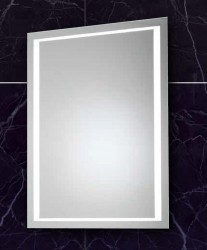 HOPA - Zrcadlo s LED osvětlením  VLTAVA - Rozměr A - 60, Rozměr B - 3, Rozměr C - 80 (ZRVLTA8060)