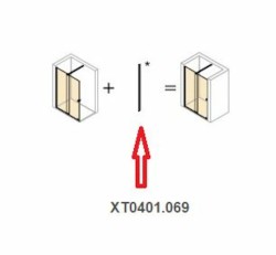 HUPPE - Náhradní díl Hüppe Xtensa pure XT0401.069 (XT0401.069)