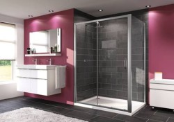 HUPPE - Sprchové dveře 120 cm a boční stěna 90 cm Hüppe Next SIKONEXTD2120STE90 (SIKONEXTD2120STE90)