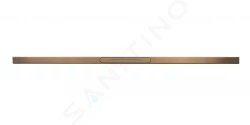 I-Drain - AIO Sprchový žlab s hydroizolací, délka 115 cm, s roštem, měděná (ID5A11501AIO1.K)