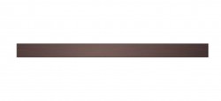 I-Drain - DZIGNSTONE Designový rošt pro vaničky Solid Linear, délka 70 cm, čokoládová (DP.GS.C.0695)
