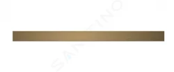 I-Drain - DZIGNSTONE Designový rošt pro vaničky Solid Linear, délka 70 cm, zlatá (DP.GS.G.0695)