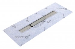 I-Drain - Linear 54 Nerezový sprchový žlab PRO SS Linear, délka 70 cm, s hydroizolací (IP4M07001X1)