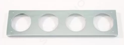 IDEAL STANDARD - Archimodule Distanční rámeček pro 4-otvorovou rozetu (83 x 332 mm) (10 mm), chrom (A963767AA)