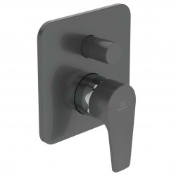 IDEAL STANDARD - Cerafine D Baterie pod omítku s tělesem, pro 2 spotřebiče, chrom/šedá perla (A7189U8)