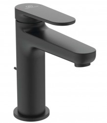 IDEAL STANDARD - Cerafine Nuovo Umyvadlová baterie s výpustí, hedvábná černá (BD908XG)