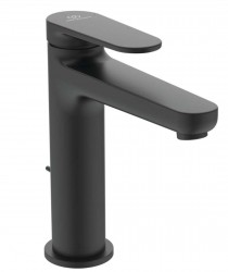 IDEAL STANDARD - Cerafine Nuovo Umyvadlová baterie s výpustí, hedvábná černá (BD909XG)
