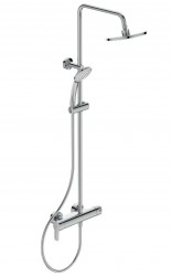 IDEAL STANDARD - Cerafine O Sprchový set s baterií, průměr 20 cm, 1 proud, chrom (BC750AA)