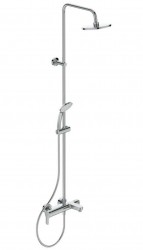 IDEAL STANDARD - Cerafine O Sprchový set s vanovou baterií, průměr 20 cm, 1 proud, chrom (BC749AA)