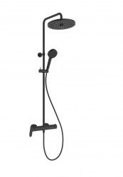 IDEAL STANDARD - CeraFlow T25+ Sprchový set s baterií, průměr 26 cm, 2 proudy, matná černá (A8484XG)