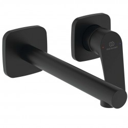 IDEAL STANDARD - Ceralife C Umyvadlová baterie pod omítku, 2-otvorová instalace, hedvábná černá (BE057XG)