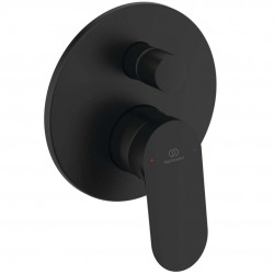 IDEAL STANDARD - Ceralife O Baterie pod omítku, pro 2 spotřebiče, s tělesem, hedvábná černá (BE023XG)