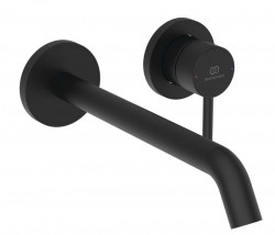 IDEAL STANDARD - Ceraline Nuovo Umyvadlová baterie pod omítku, 2-otvorová instalace, hedvábná černá (BD848XG)