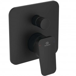 IDEAL STANDARD - CeraPlan Baterie pod omítku, pro 2 spotřebiče, s tělesem, černá (BD259XG)