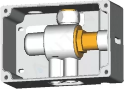 IDEAL STANDARD - CeraPlus Termostatický připojovací box pro směšování teploty (univerzální použitelný se všemi sensorovými bateriemi), neutrální (A3813NU)