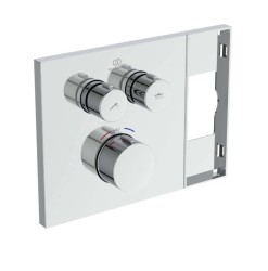 IDEAL STANDARD - Ceratherm Navigo Solos Termostatická baterie pod omítku, pro 2 spotřebiče, chrom (A7894AA)