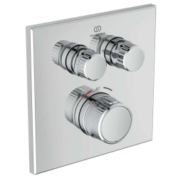IDEAL STANDARD - CeraTherm Navigo Termostatická sprchová baterie pod omítku pro 2 spotřebiče, chrom (A7302AA)