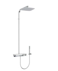 IDEAL STANDARD - Ceratherm S200 Sprchový set s termostatem, 30x20 cm, 3 proudy, chrom (A7332AA)