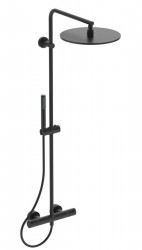 IDEAL STANDARD - CeraTherm Sprchový set s termostatem, průměr 30 cm, hedvábná černá (A7589XG)