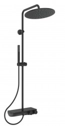 IDEAL STANDARD - CeraTherm Sprchový set s termostatem, průměr 30 cm, hedvábná černá (A7631XG)