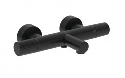 IDEAL STANDARD - Ceratherm T25N Vanová termostatická baterie, hedvábná černá (A8475XG)