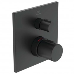 IDEAL STANDARD - CeraTherm Termostatická sprchová baterie pod omítku, černá (A6956XG)