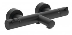 IDEAL STANDARD - CeraTherm Termostatická vanová baterie, hedvábná černá (A7588XG)