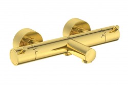 IDEAL STANDARD - CeraTherm Termostatická vanová baterie, kartáčované zlato (A7588A2)