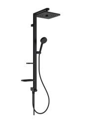 IDEAL STANDARD - CeraTwist ALU+ Sprchový set bez baterie, 26x26 cm, 2 proudy, hedvábná černá (BE213XG)