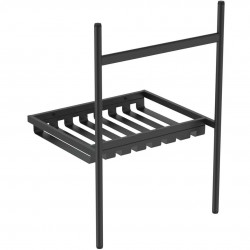 IDEAL STANDARD - Conca Kovový podstavec pro umyvadlo 60 cm, hedvábná černá (E2531XG)