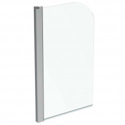 IDEAL STANDARD - Connect 2 Vanová zástěna 80x140 cm, silver bright/čiré sklo (T9924EO)