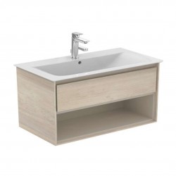 IDEAL STANDARD - Connect Air Skříňka pod umyvadlo, 100x44x52 cm, dekor světlé dřevo/světlá hnědá mat (E0828UK)
