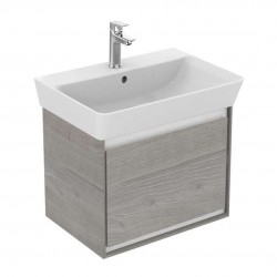 IDEAL STANDARD - Connect Air Skříňka pod umyvadlo Cube 55 cm, 48x41x40 cm, dekor šedý dub/bílá mat (E0844PS)