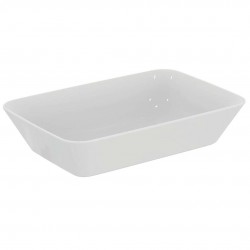 IDEAL STANDARD - Connect Air Umyvadlo na desku 60x40x13 cm, s Ideal Plus, bílá (E0348MA)