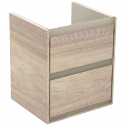 IDEAL STANDARD - Connect Air Umyvadlová skříňka 43x40x52 cm, světlé dřevo/matný světle hnědý lak (E1608UK)